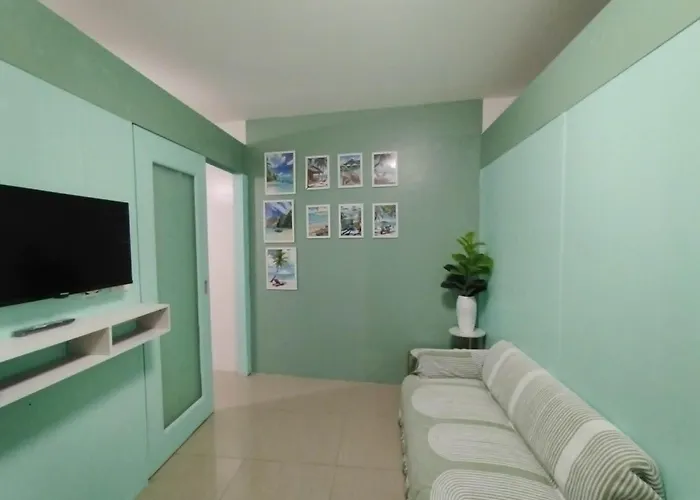 Shore Residences With 2 Bedrooms With Balcony I 10 Minutes To Mall Of Asia, 20 Minutes To Naia Airport I For Family And Groups