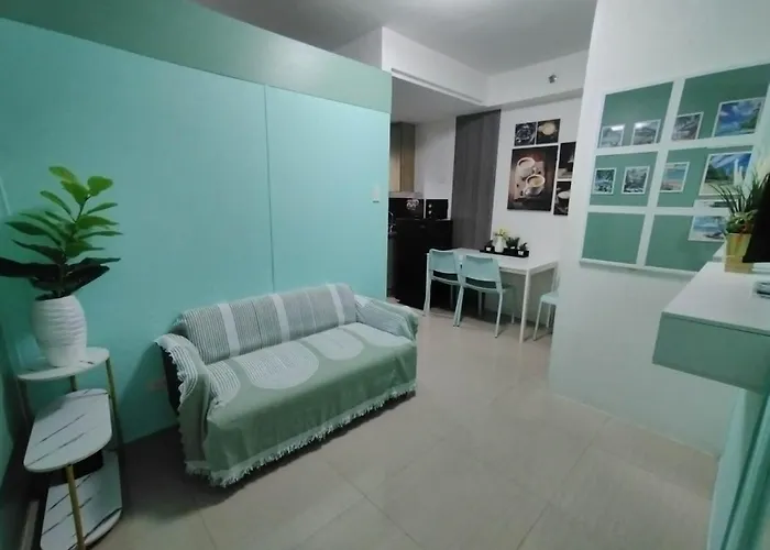 Apartment Shore Residences With 2 Bedrooms With Balcony I 10 Minutes To Mall Of Asia, 20 Minutes To Naia Airport I For Family And Groups *